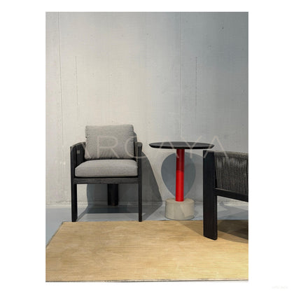 Balcony Relaxed Corner Chair - scene