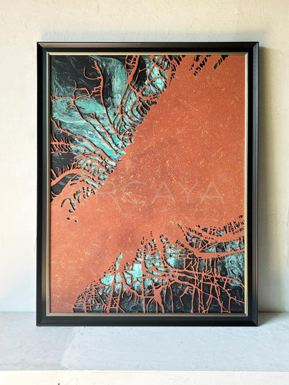 Flowing Color Wall Art - scene