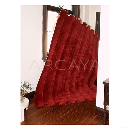 Crimson Corduroy Rug Dsm P002 C02 - scene