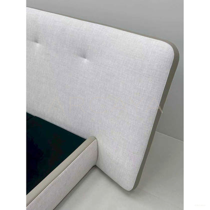 Levo Wide Headboard Bed - scene