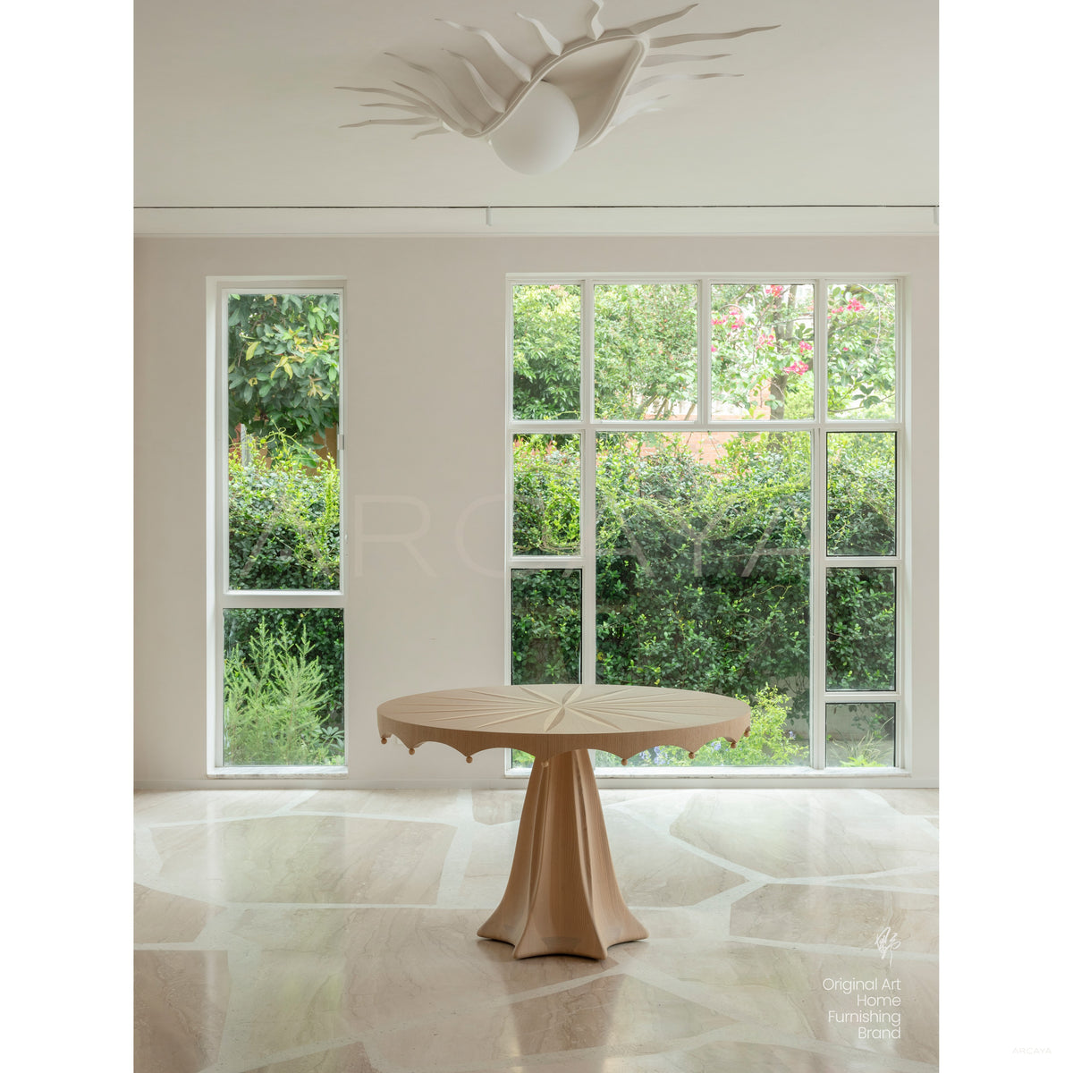 Petal Dining Table in detail