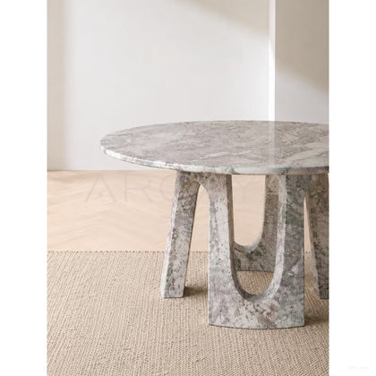 Four Seasons Pink Green Dining Table - scene