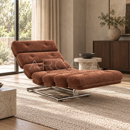Mid Century Custom Chaise Lounge - scene