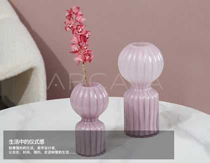 Glass Vase Lucky Bamboo - scene
