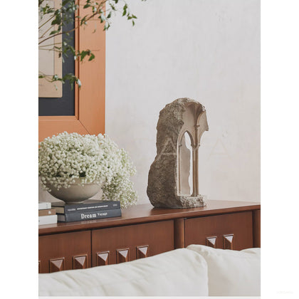 Gothic Arch Ruin Sculpture - scene