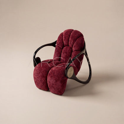 Italian Art Irregular Lounge Chair - main