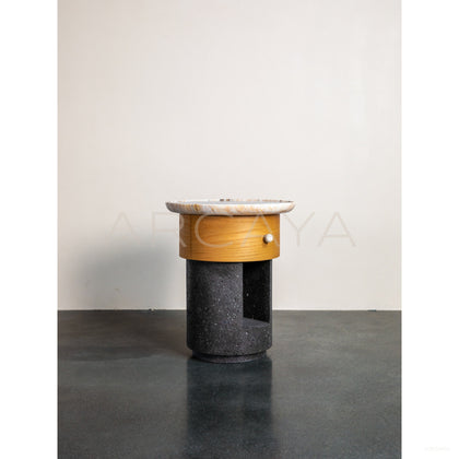 Round Side Table - scene
