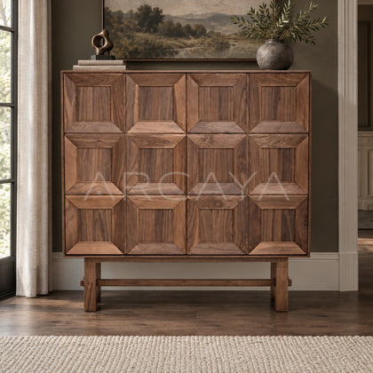 Black Walnut Solid Wood Sideboard - main
