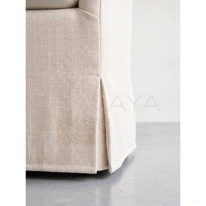 Cotton Linen Cloud Sofa - scene