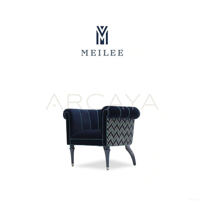 Violet European Modern Armchair - scene