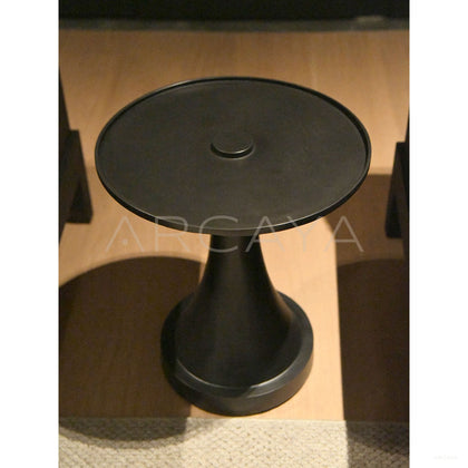 Forged Brass Small Side Table - scene