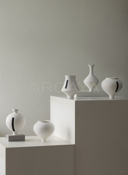 Dadan Jingdezhen Ceramic Vase Dried Flowers - scene