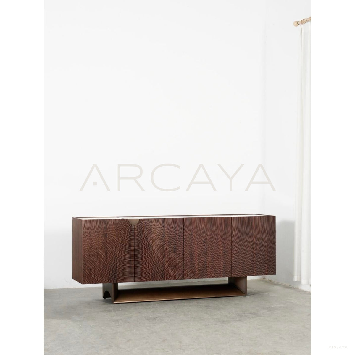 Walnut Sideboard in detail