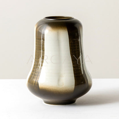 Mid Century Gradient Glaze Ceramic Vessel - main
