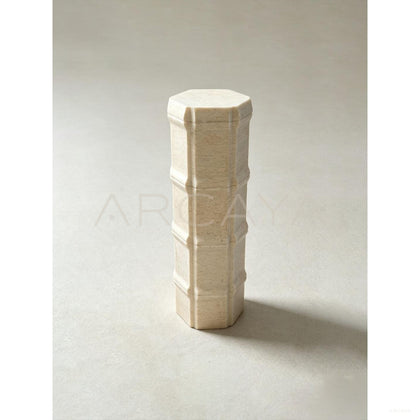Aston Zhucong Bamboo Cong Piece — Side Table - scene
