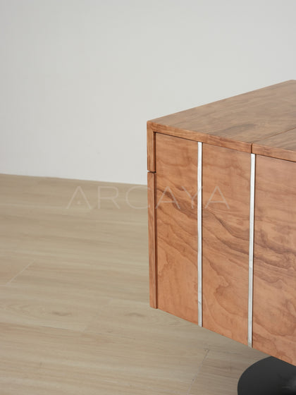 Yiduo Floating Light Nightstand - detail