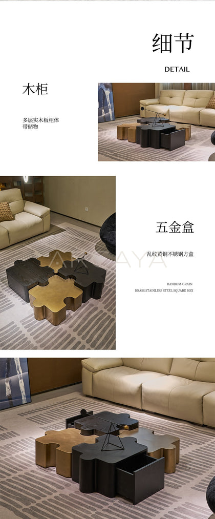 Puzzle Coffee Table - scene