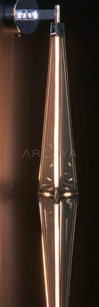Long Diamond Prism Wall Light 80724 - detail