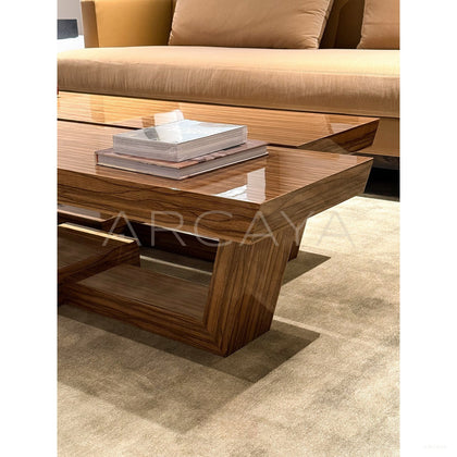 Bali Solid Wood Coffee Table - scene
