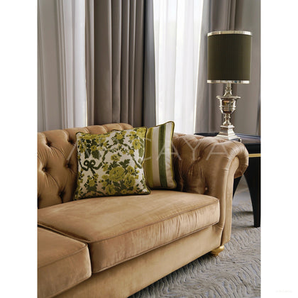 Garden Textured Tufted Sofa - scene
