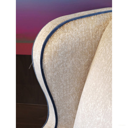 Geometric Textured Art Single Chair - scene
