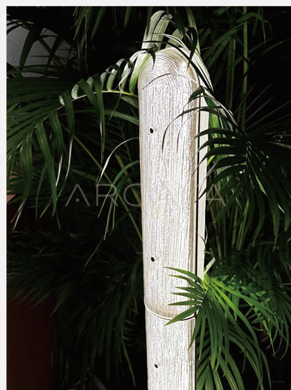 Gold Thread Glass Column Floor Lamp 23068 - detail