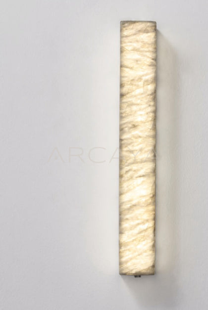 Rectangular Alabaster Wall Light 54105 - detail