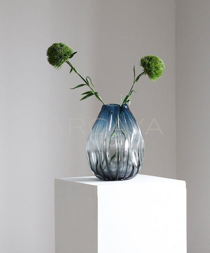 Green Dianthus Artificial Flower Arrangement - scene