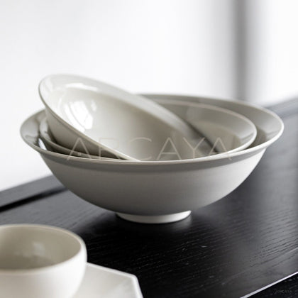 Sunxun Collab Minimalist Plain Conical Bowl - main