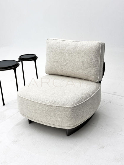 Metal Fabric Lounge Chair Factory - scene