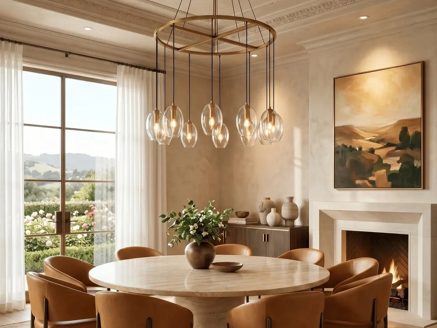 Ceiling Lighting in a modern room