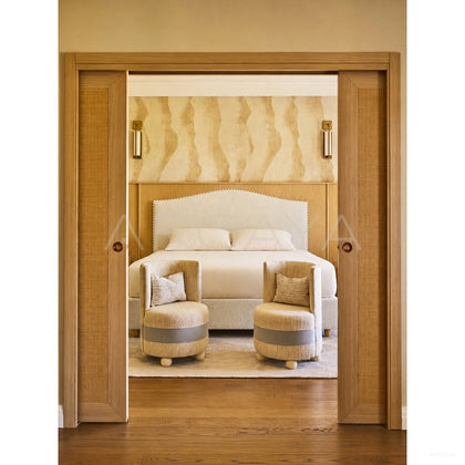 Vintage Master Bedroom Bed - scene