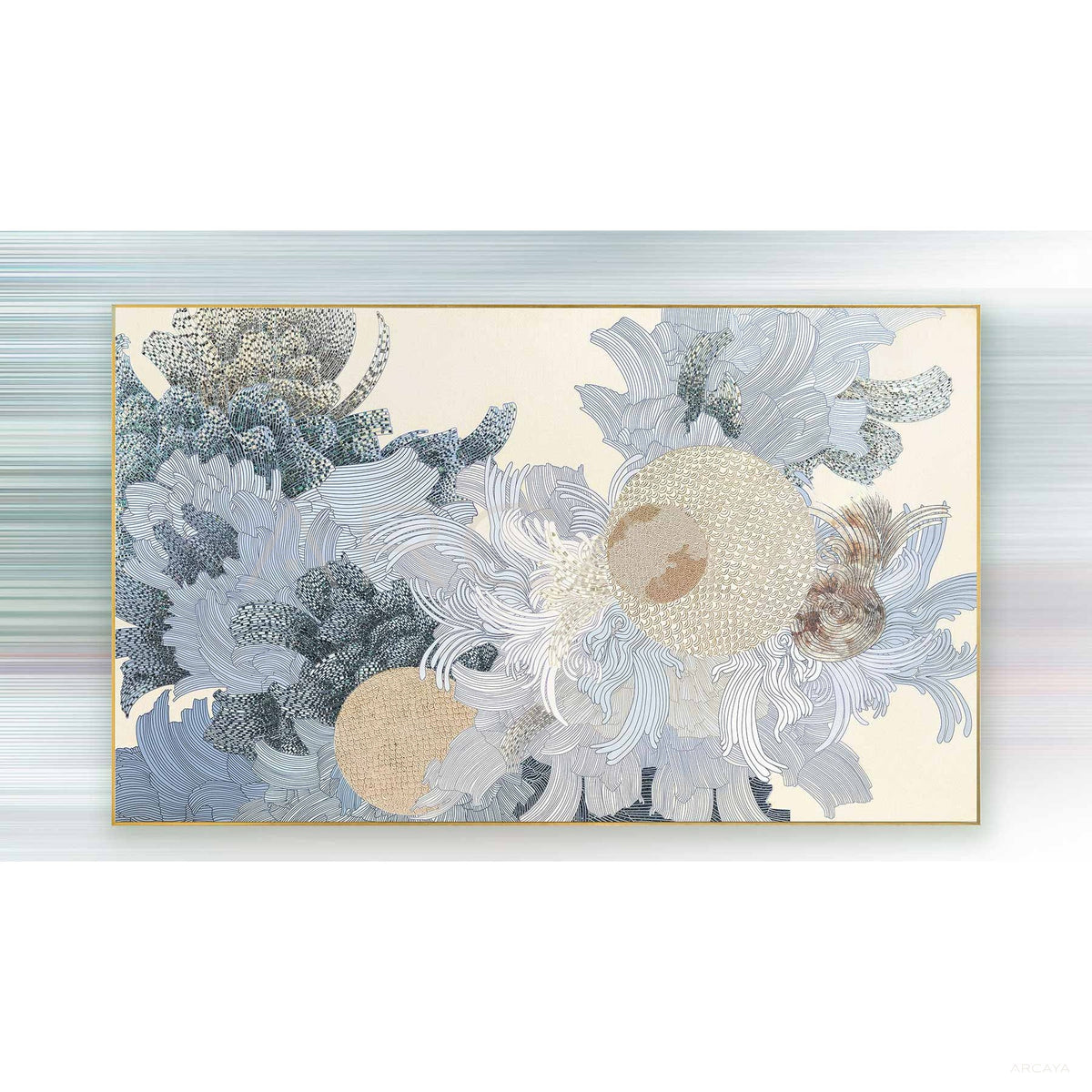 Mixed Media Wall Art 2503H0010 in detail