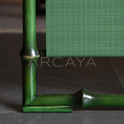 Qingyun Bamboo Folding Screen - detail