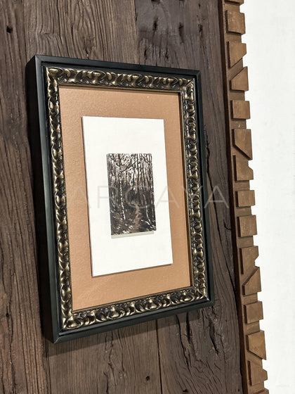 Wood Carving Wall Art - scene