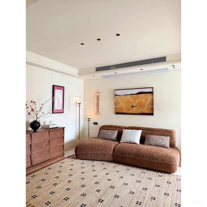 Small Space Irregular Sofa - scene