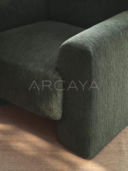 Green Lounge Chair - detail