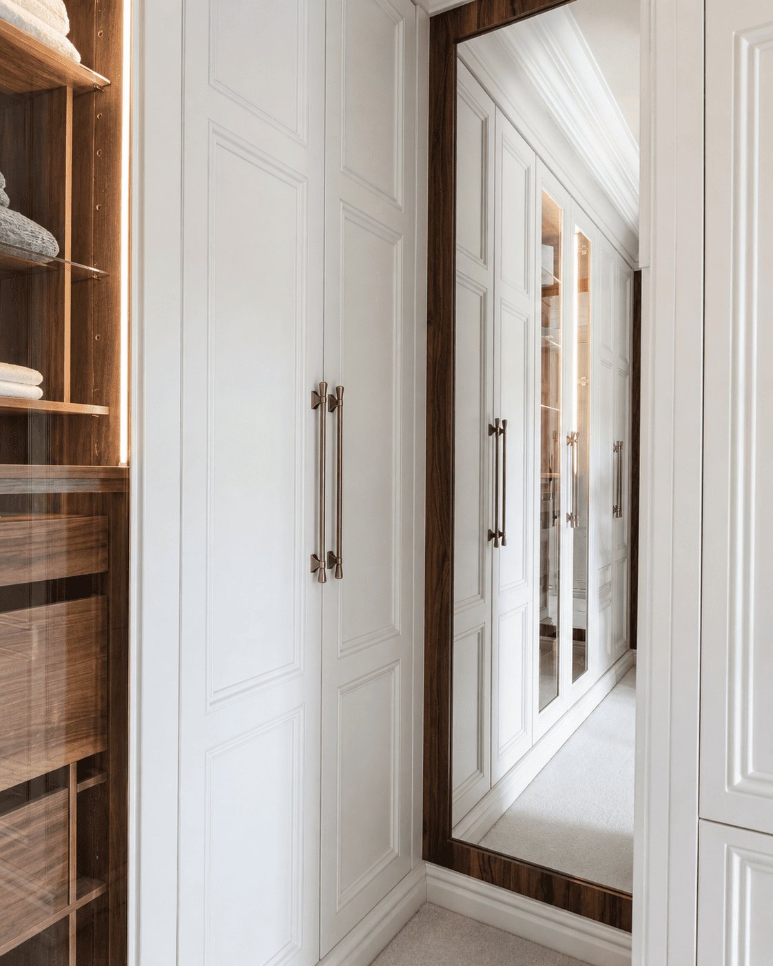 Heritage Collection brass door hardware detail