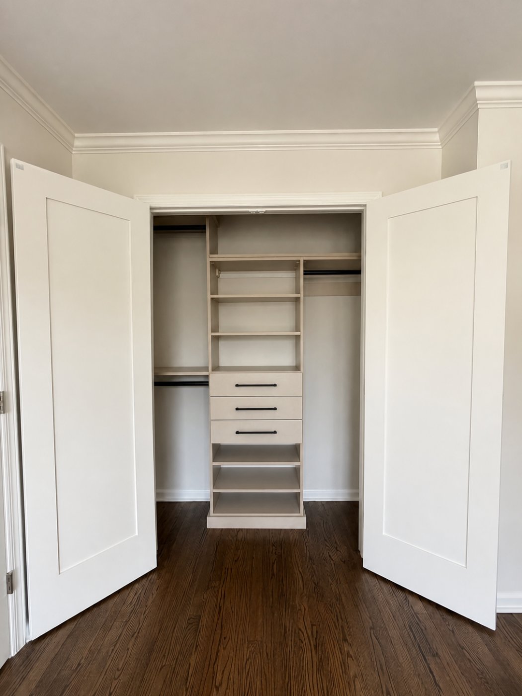 Custom closet installation 3