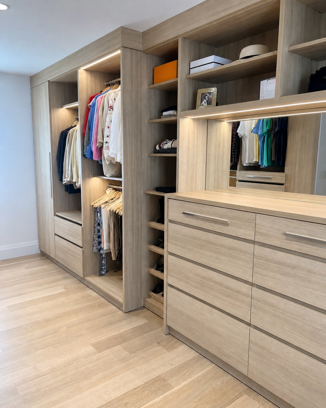 Custom closet installation 4