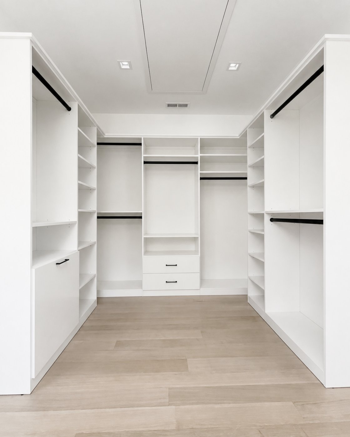 Custom closet installation 7