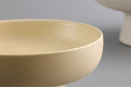Ceramic Fruit Offering Plate - scene