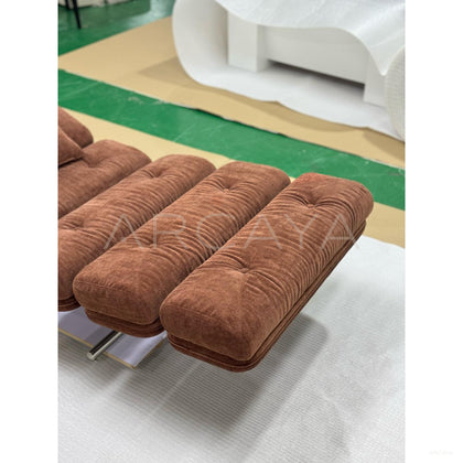 Mid Century Custom Chaise Lounge - scene