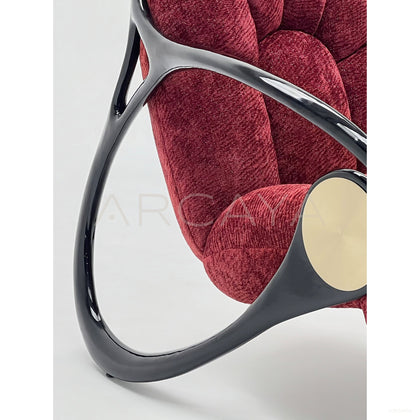 Italian Art Irregular Lounge Chair - scene