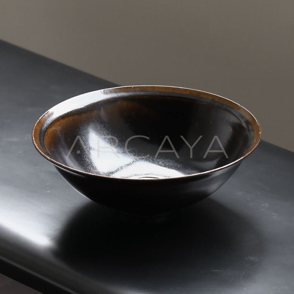 Sunxun Collab Black Rim Conical Bowl - main