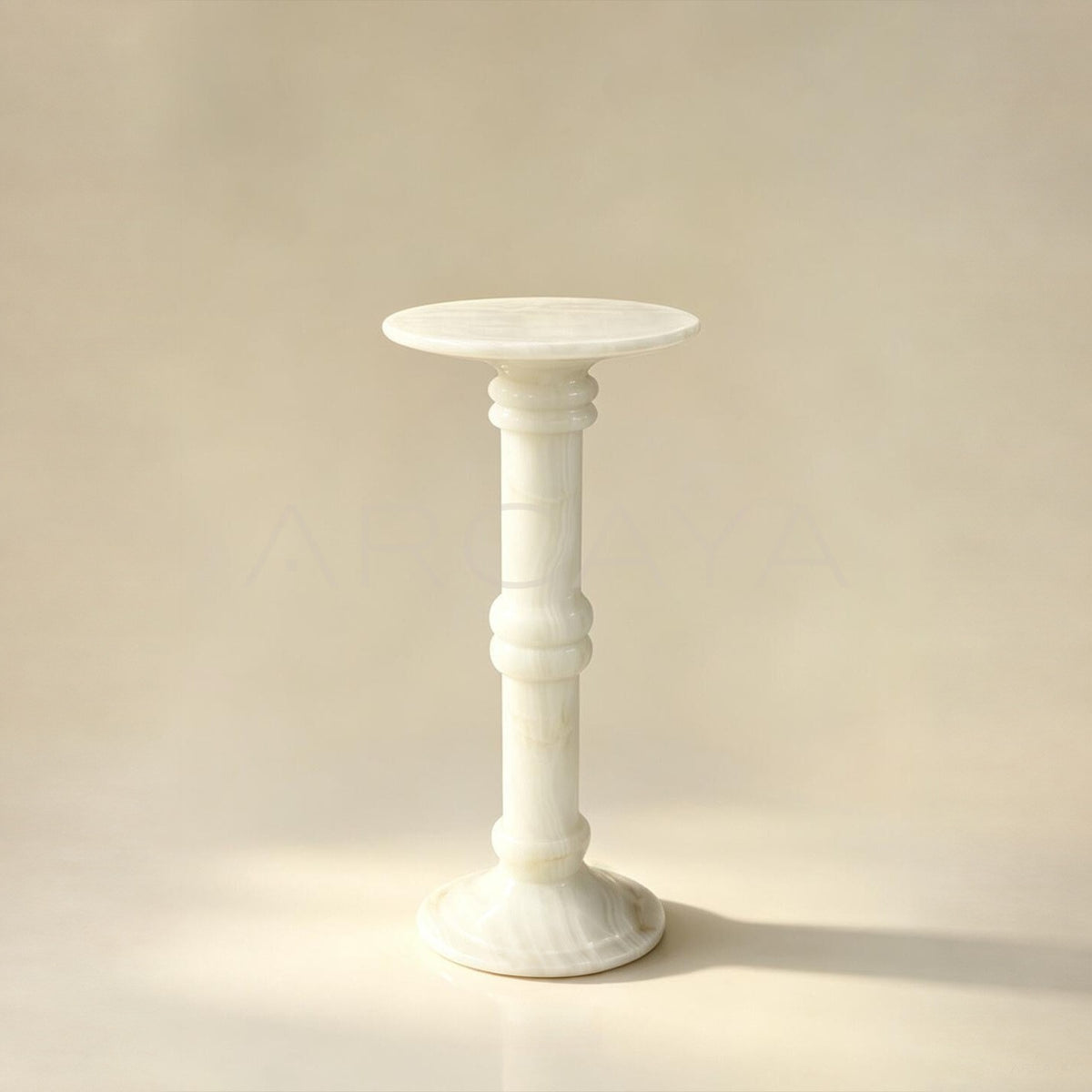 Aston Jianli Sculpture Pedestal Table - main