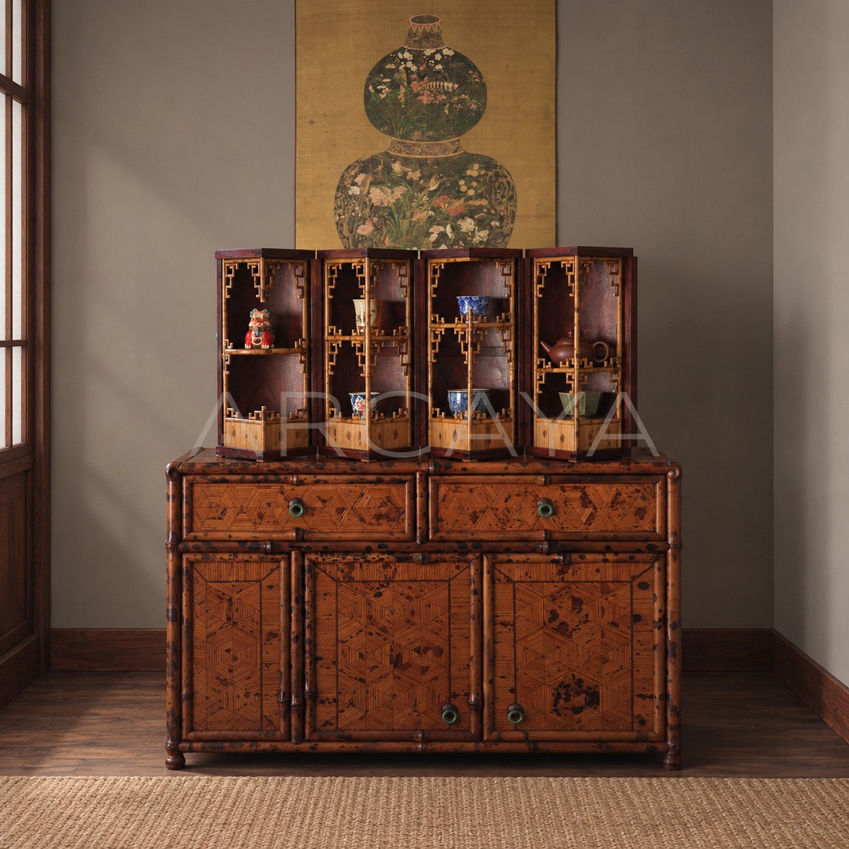 Round Folding Treasure Box — Storage in detail