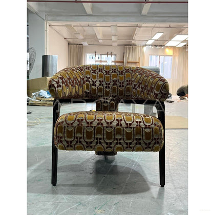 Fabric Lounge Chair - scene
