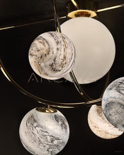 Stone Planet Ceiling Light 60184 - detail