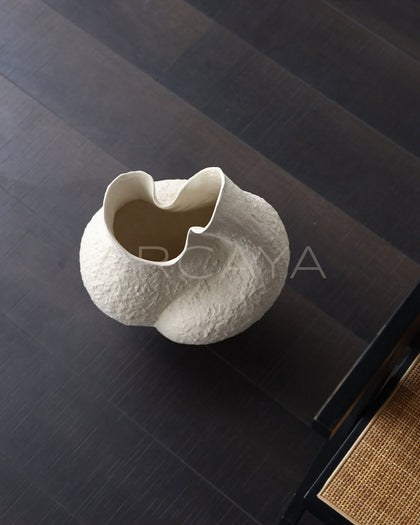 Handmade Textured Art Vase Entryway - scene